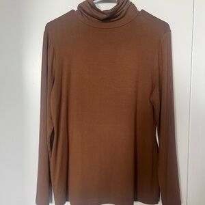 Suzy Shier Brown Knit Top